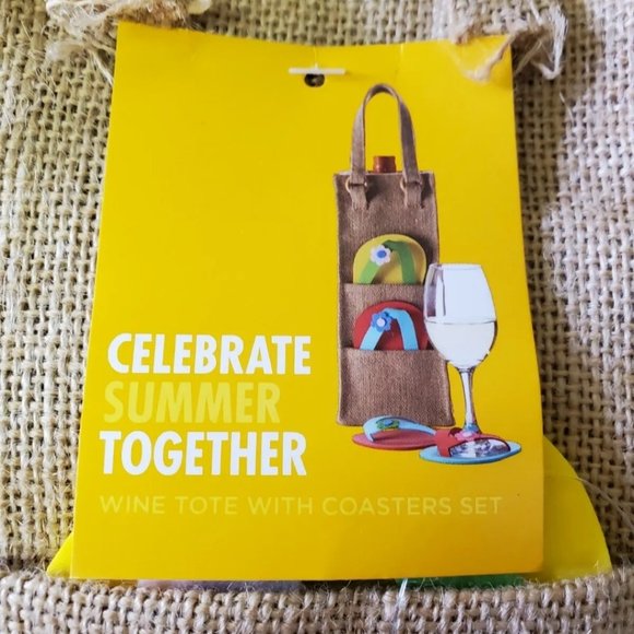 4 Piece Beach Wrap Coverup * Scarf * Wine Bag * Towel Clips - Picture 5 of 12